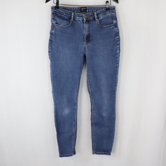 FRANK AND OAK Debbie High Rise Skinny Fit Jeans - Picture 2 of 16